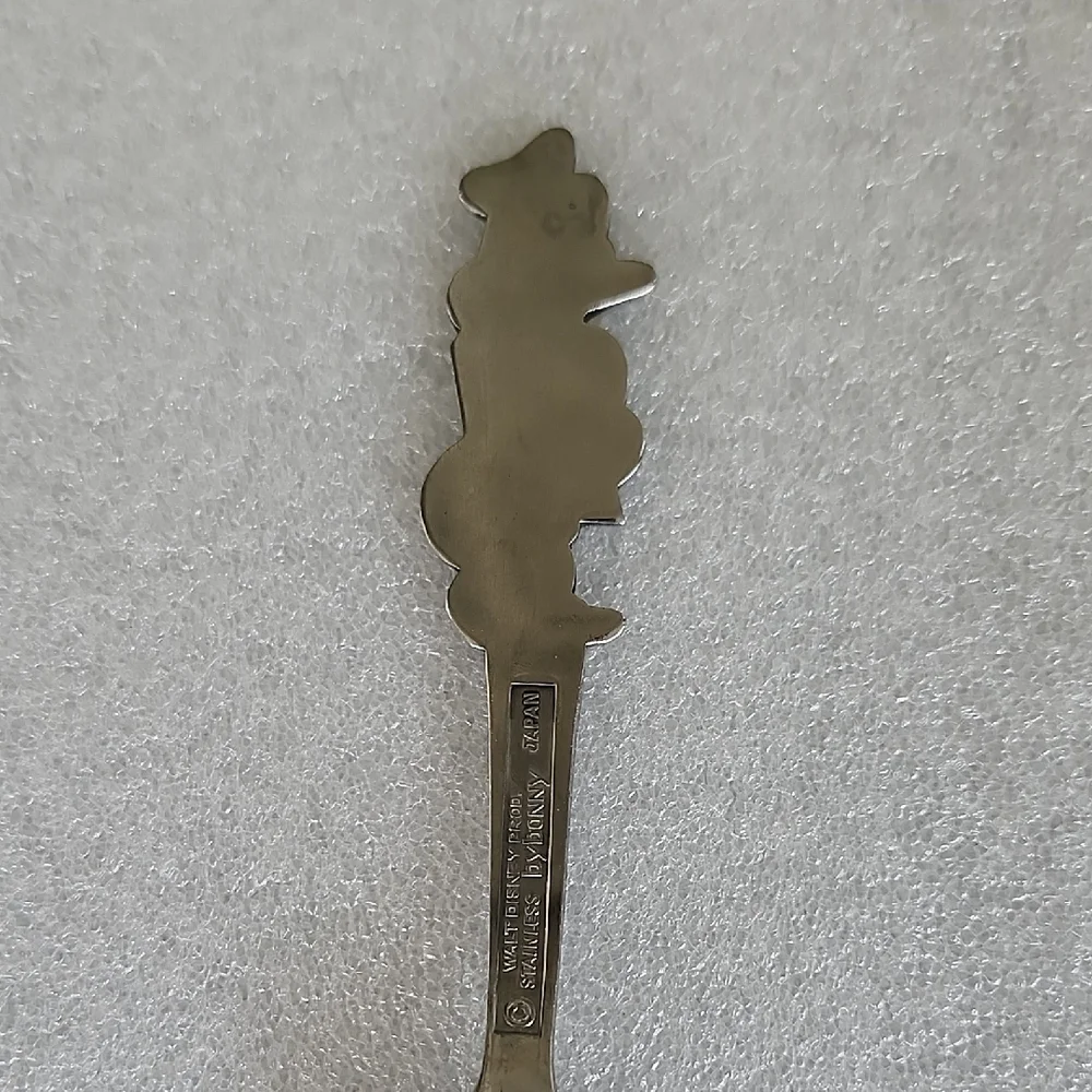 Vintage Walt Disney Donald Duck Character Spoon Stainless Steel Japan
